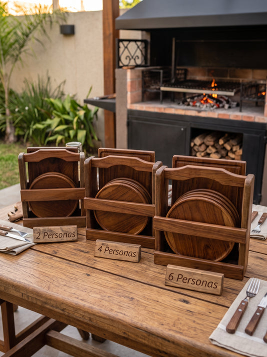 Kit Asador de Lapacho